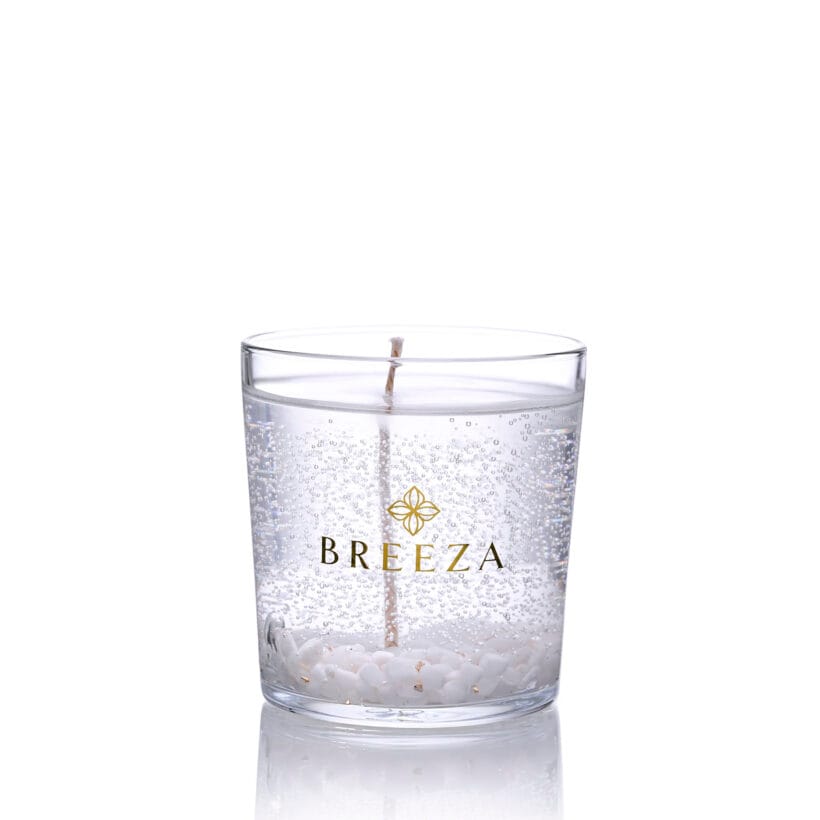 נר ריחני שלווה לבנה בניחוח בראשית