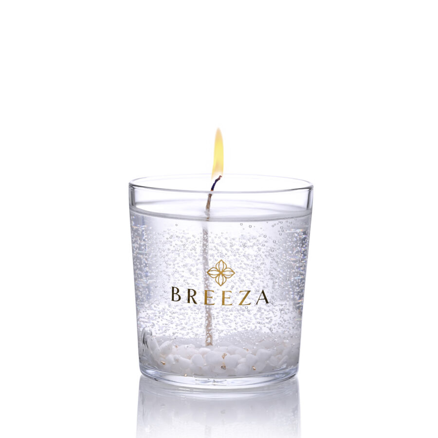 נר ריחני שלווה לבנה בניחוח בראשית