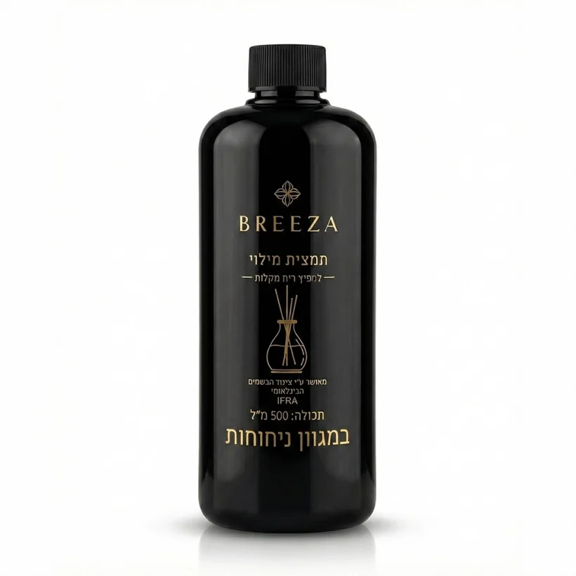 מילוי למפיץ רקע לבן